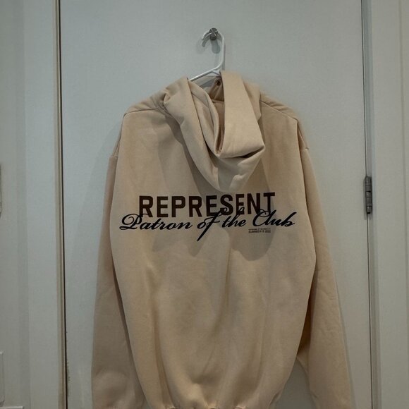 Represent Owners Club “Patron of the Club” Hoodie – Sand / XL - Picture 5 of 8
